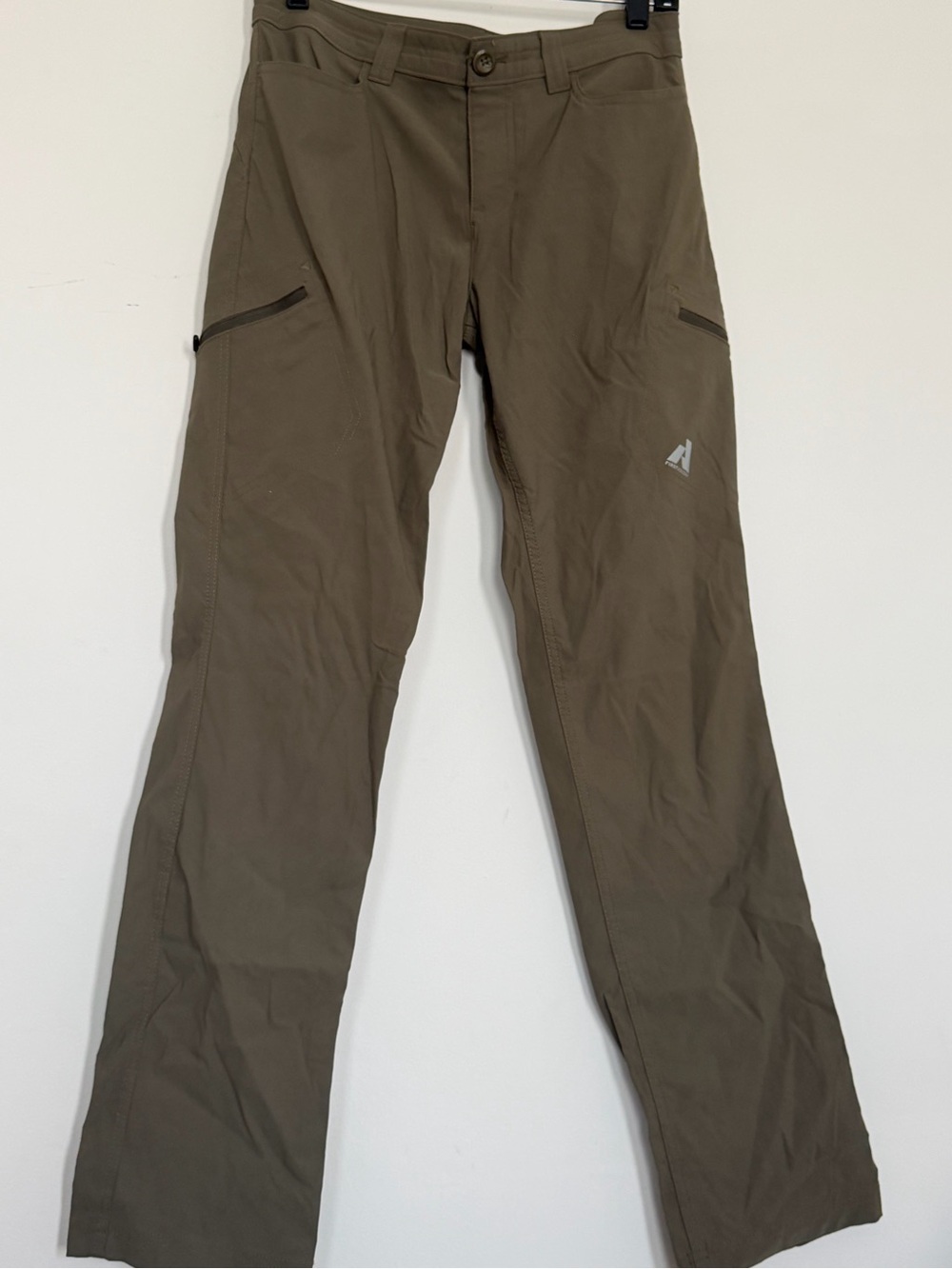 Eddie Bauer First Ascent Black Straight-Leg Women's Pants 8